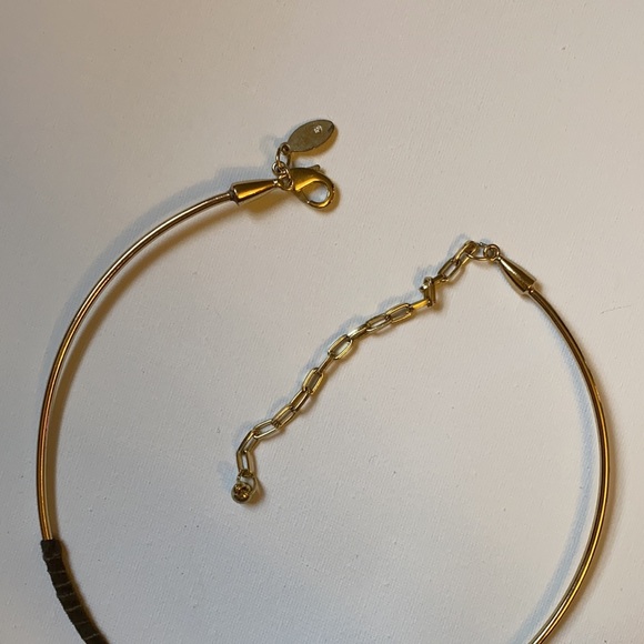 Chico’s brand gold choker necklace - Picture 4 of 4
